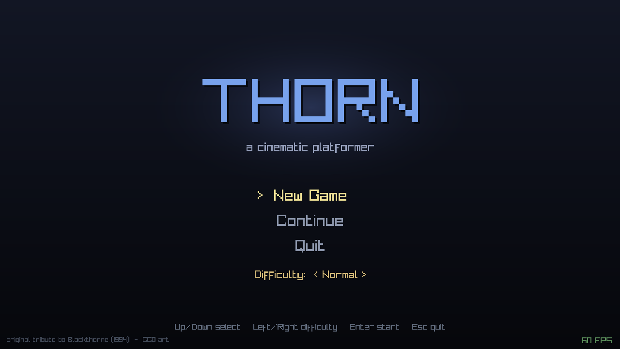 Title screen
